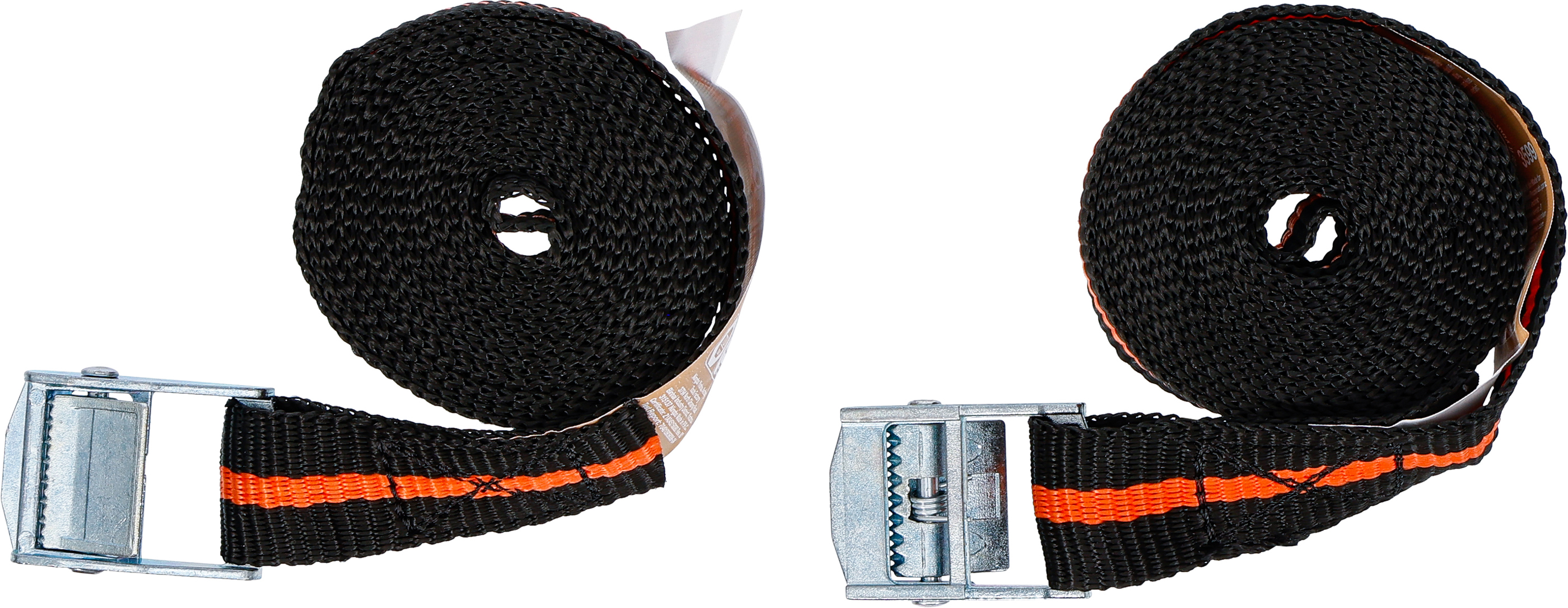 BGS Spannband-Satz mit Schnellverschluss | 2,5 m x 25 mm | 2-tlg.