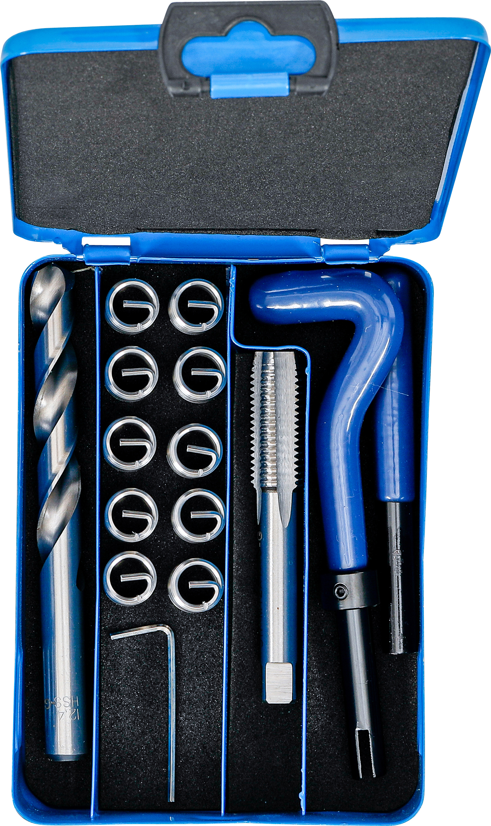 BGS Gewinde-Reparatursatz | M12 x 1,75 | 14-tlg.