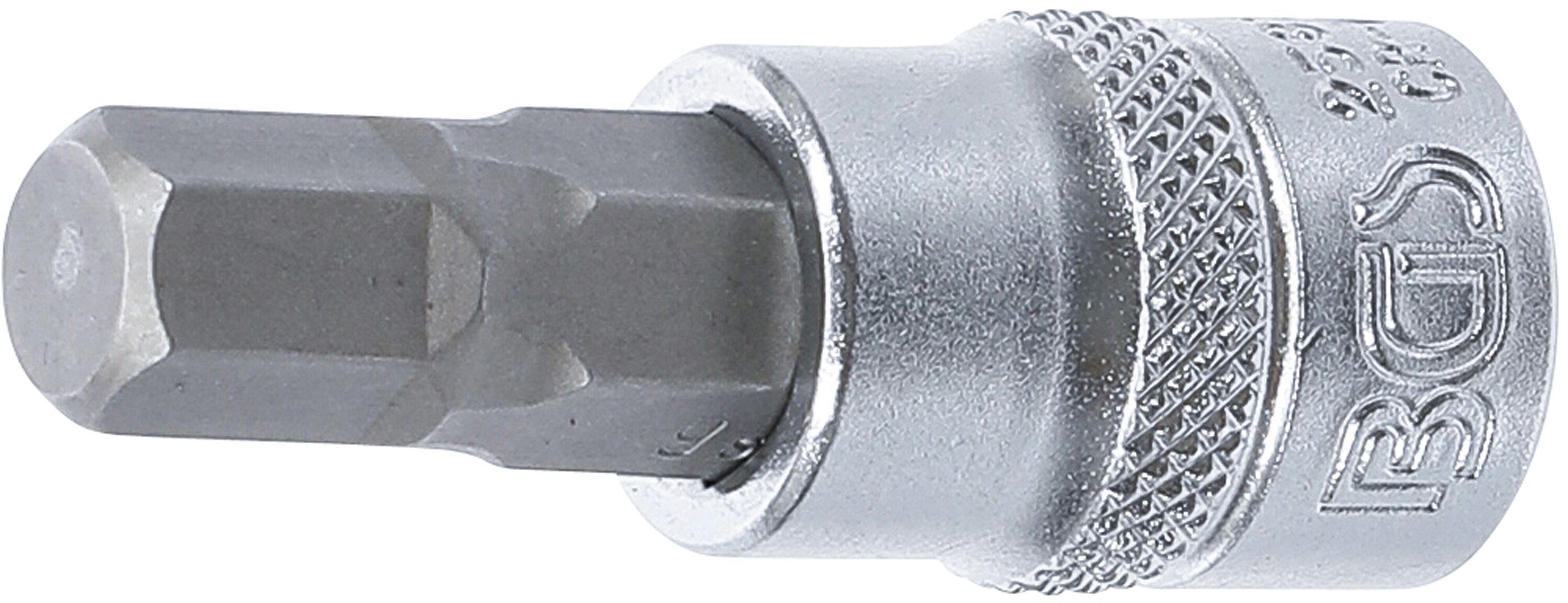 BGS Bit-Einsatz | Antrieb Innenvierkant 10 mm (3/8") | Innensechskant 9 mm