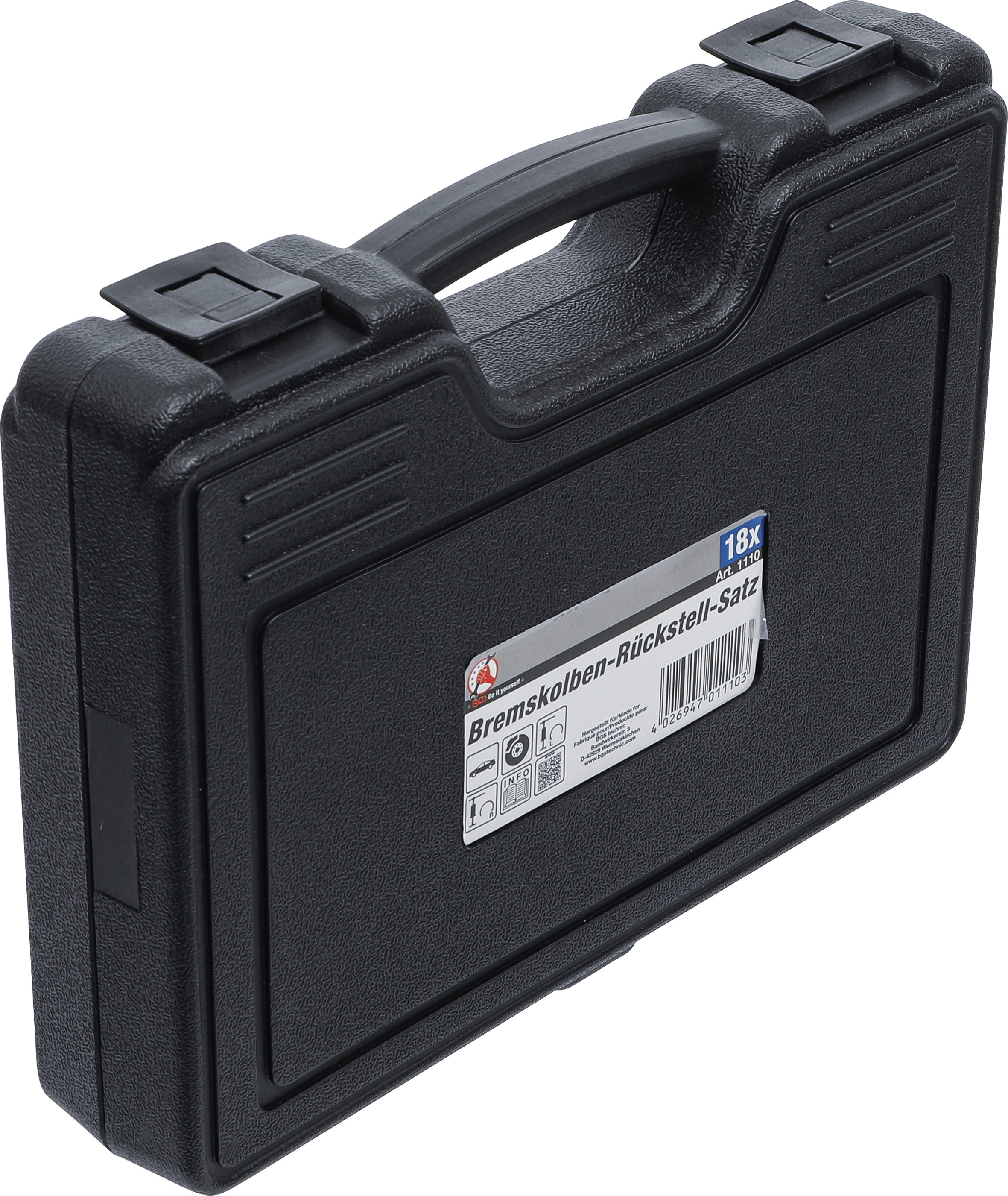 BGS Bremskolben-Rückstell-Satz | 18-tlg.