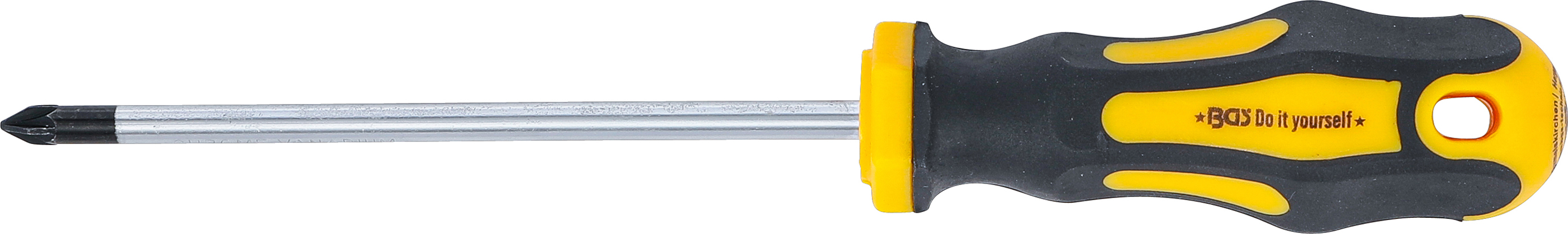 BGS Schraubendreher | Kreuzschlitz PZ2 | Klingenlänge 125 mm