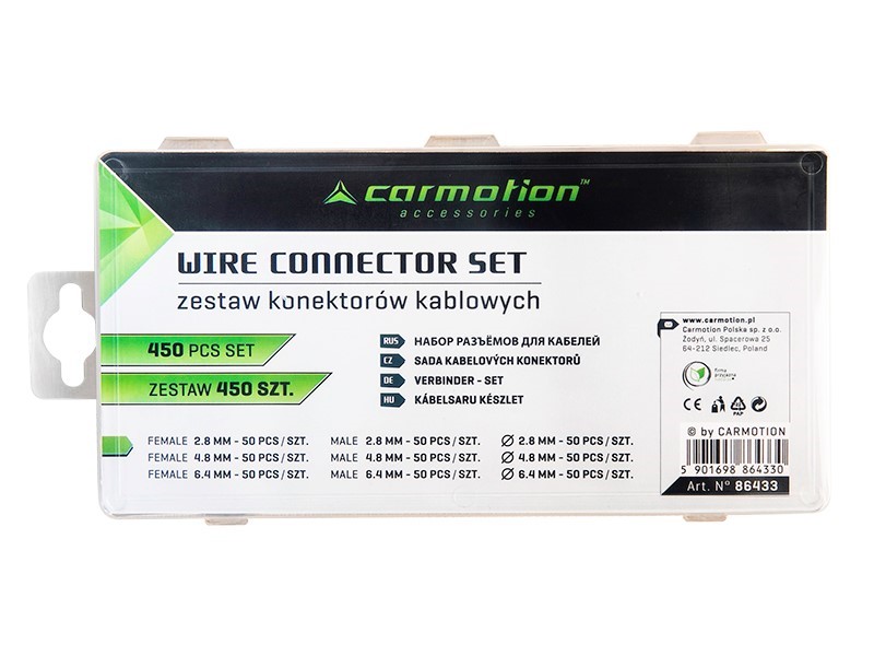 Carmotion Elektrische Klemmen Set 450tlg