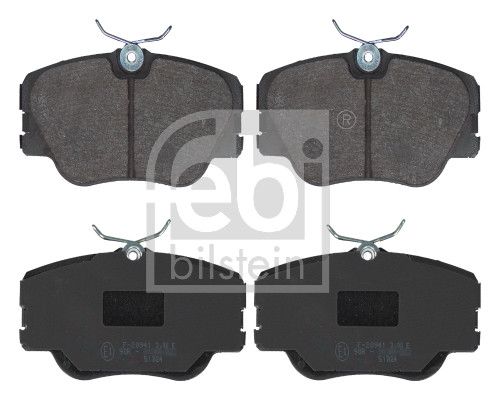 Bremsbelagsatz, Scheibenbremse