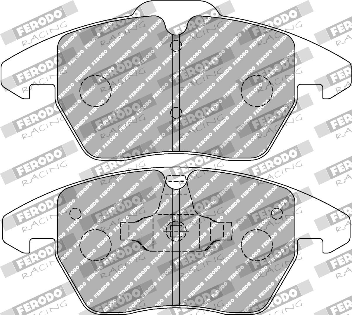 Bremsbelagsatz, Scheibenbremse