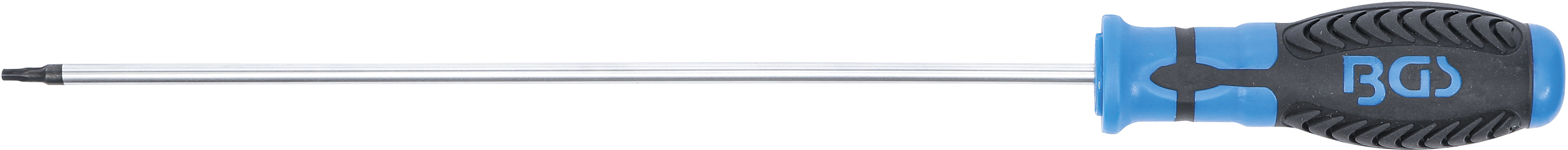 BGS Schraubendreher | T-Profil (für Torx) T15 | Klingenlänge 250 mm