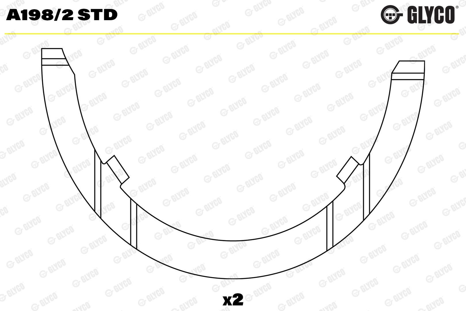 Distanzscheibe, Kurbelwelle