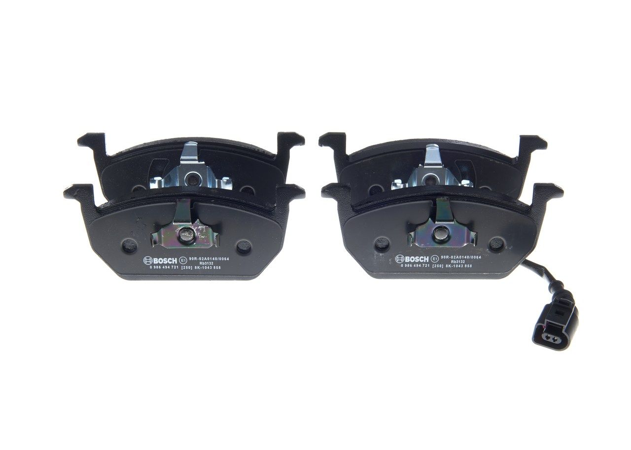 Bremsbelagsatz, Scheibenbremse