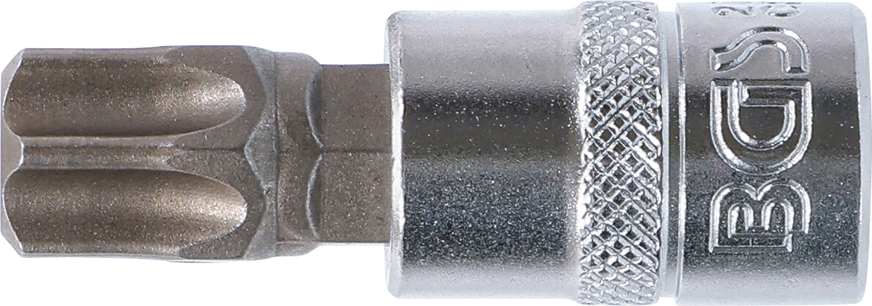 BGS Bit-Einsatz | Antrieb Innenvierkant 10 mm (3/8") | T-Profil (für Torx) T60
