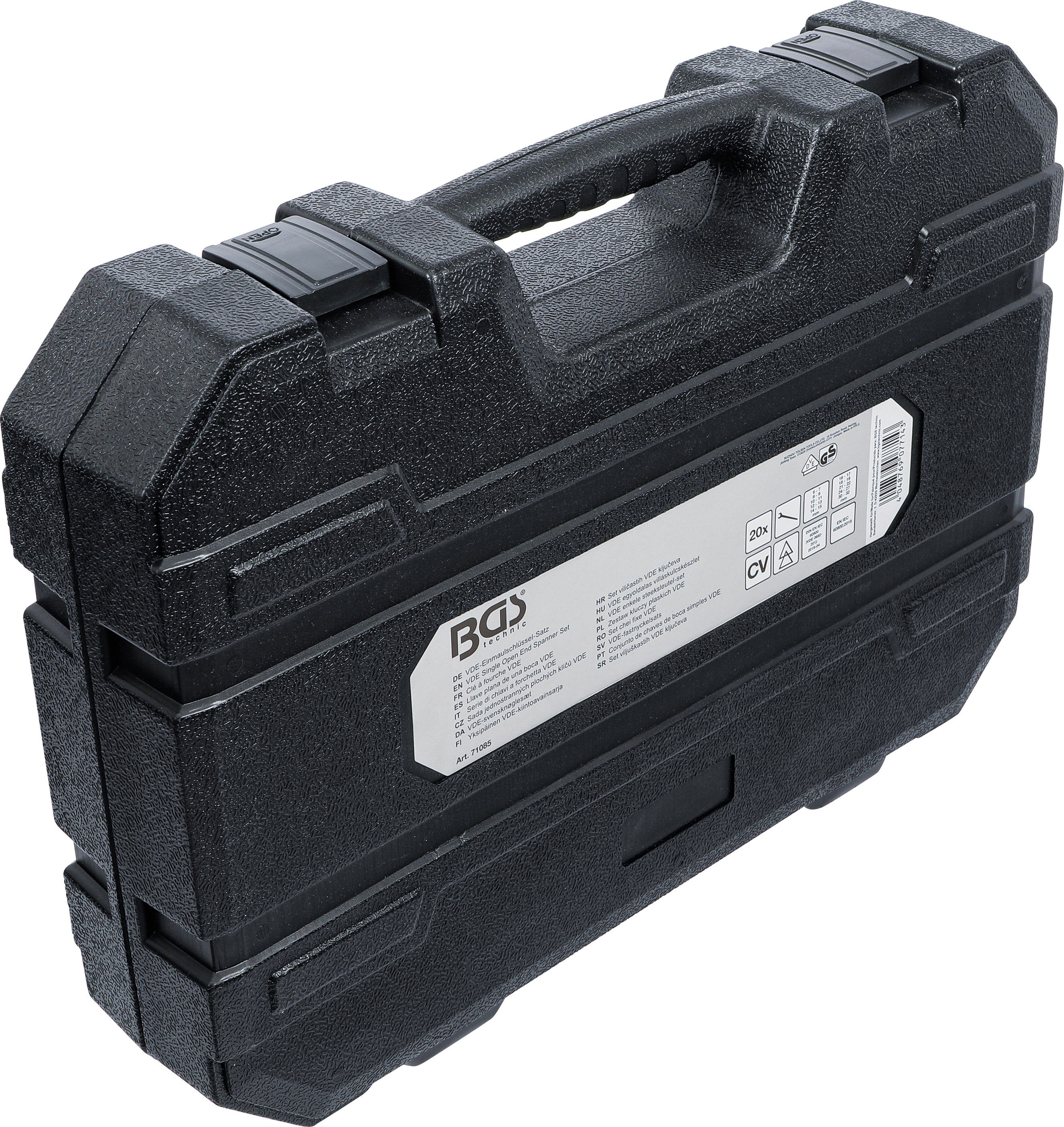 BGS VDE-Einmaulschlüssel-Satz | SW 6 - 32 mm | 20-tlg.