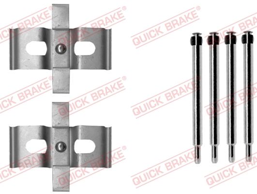 Zubehörsatz, Scheibenbremsbelag