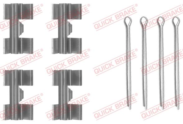 Zubehörsatz, Scheibenbremsbelag