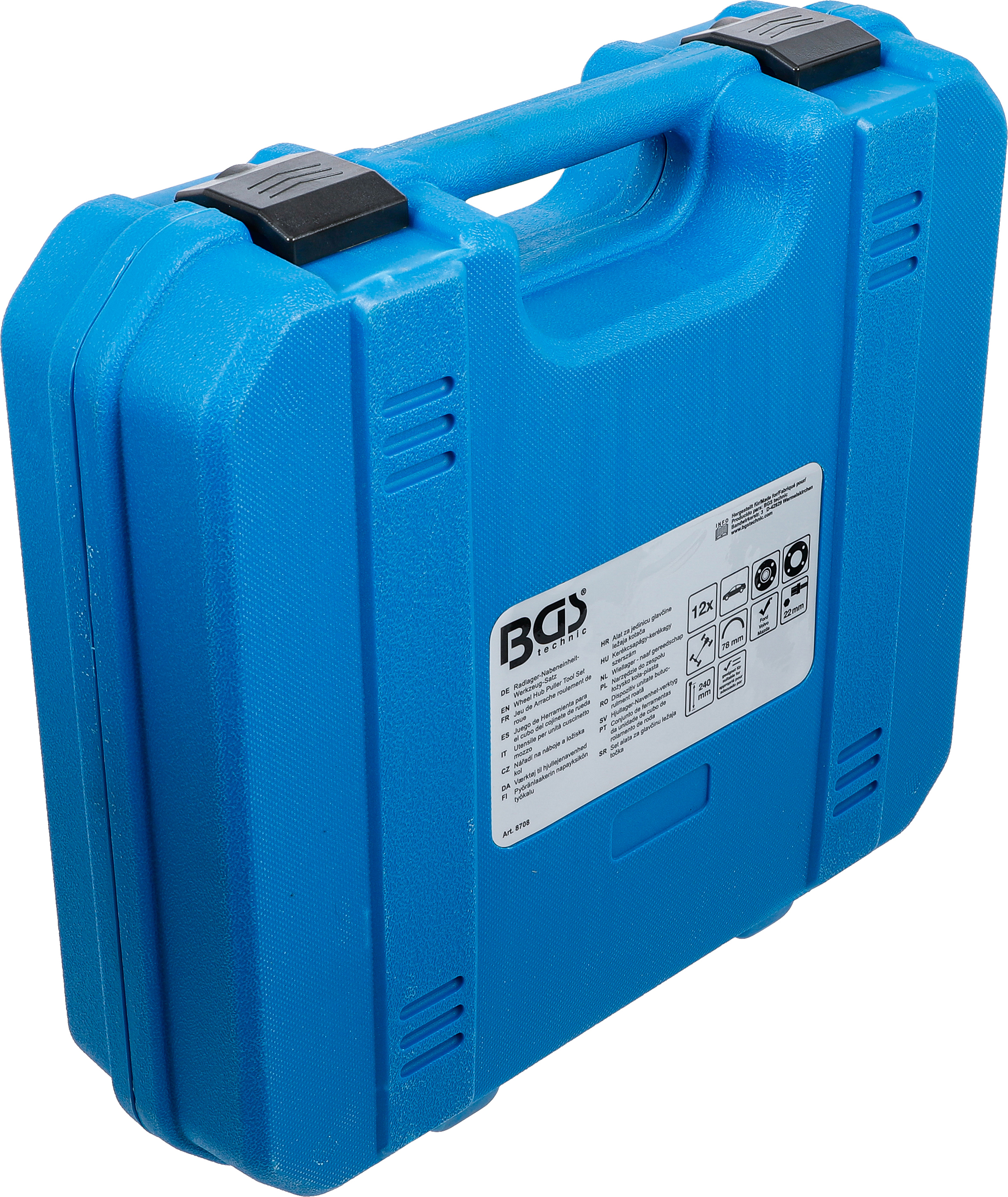 BGS Radlager-Nabeneinheit-Werkzeug-Satz | für Ford, Volvo, Mazda | Ø 78 mm