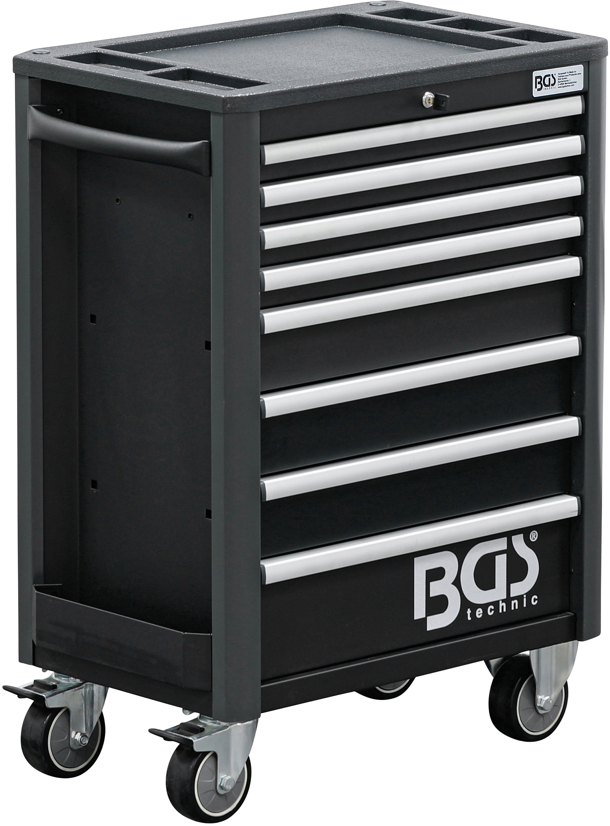 BGS Werkstattwagen Profi Exclusive | 8 Schubladen | mit 259 Werkzeugen