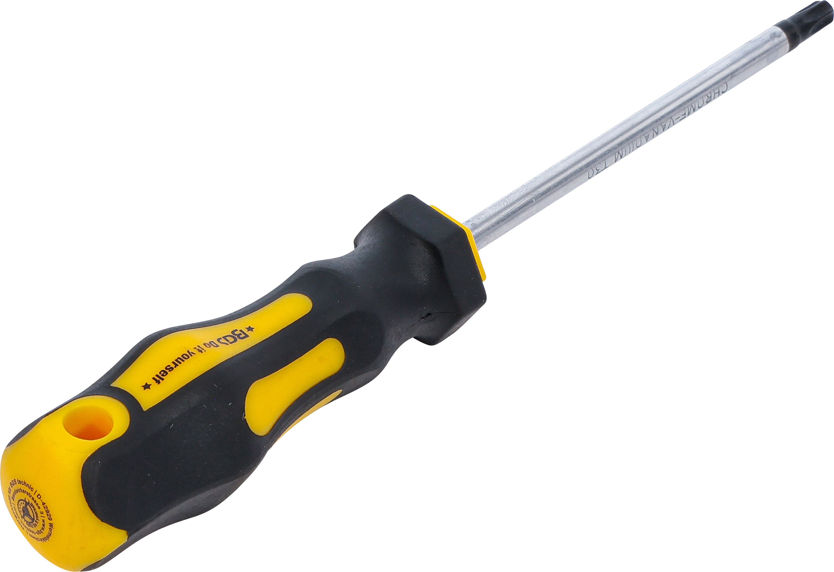 BGS Schraubendreher | T-Profil (für Torx) T30 | Klingenlänge 100 mm