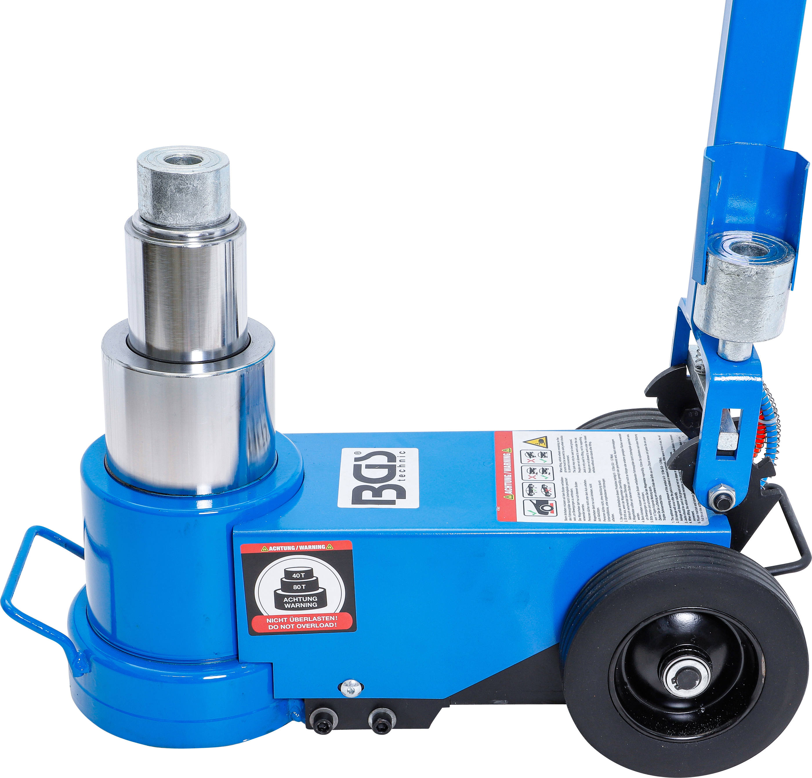 BGS Wagenheber | lufthydraulisch | fahrbar | 40 / 80 t