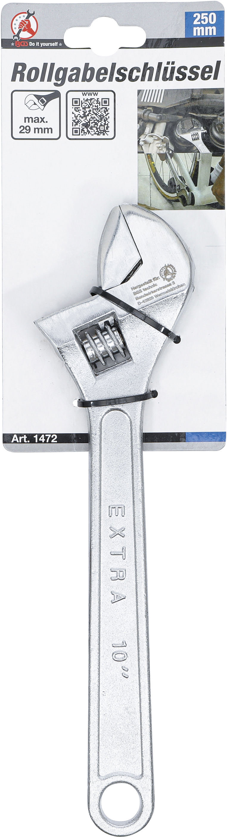 BGS Rollgabelschlüssel | 250 mm | 29 mm