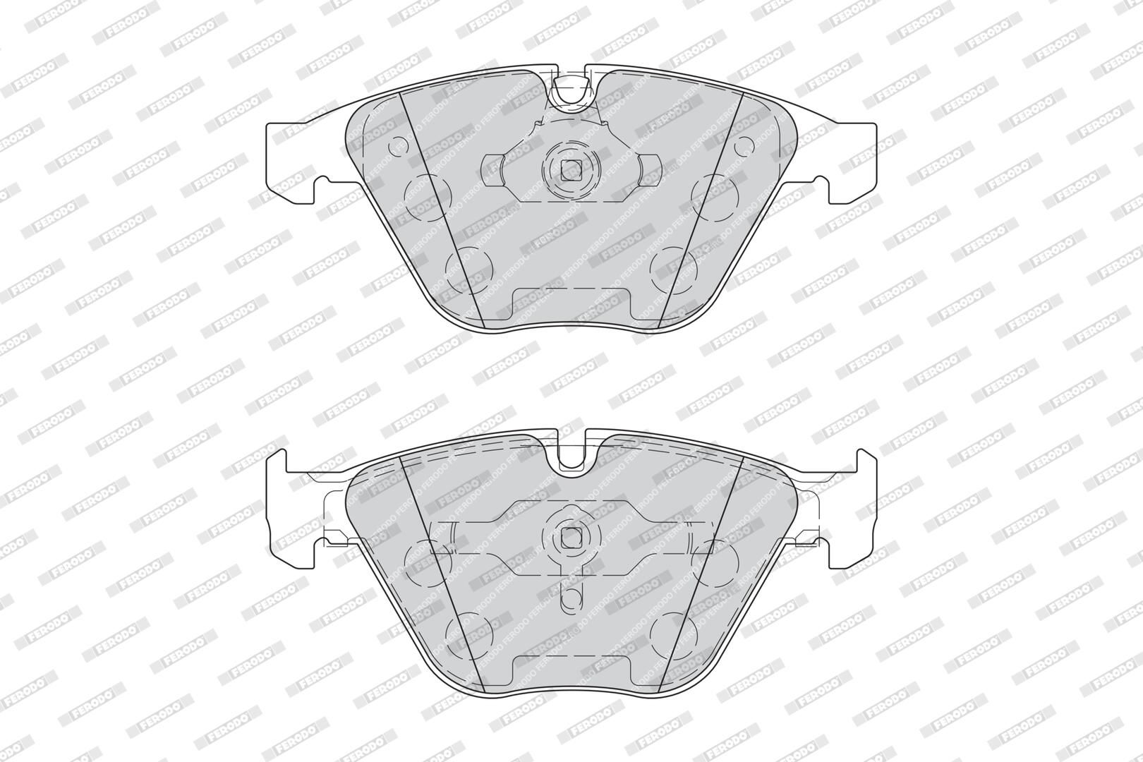 Bremsbelagsatz, Scheibenbremse