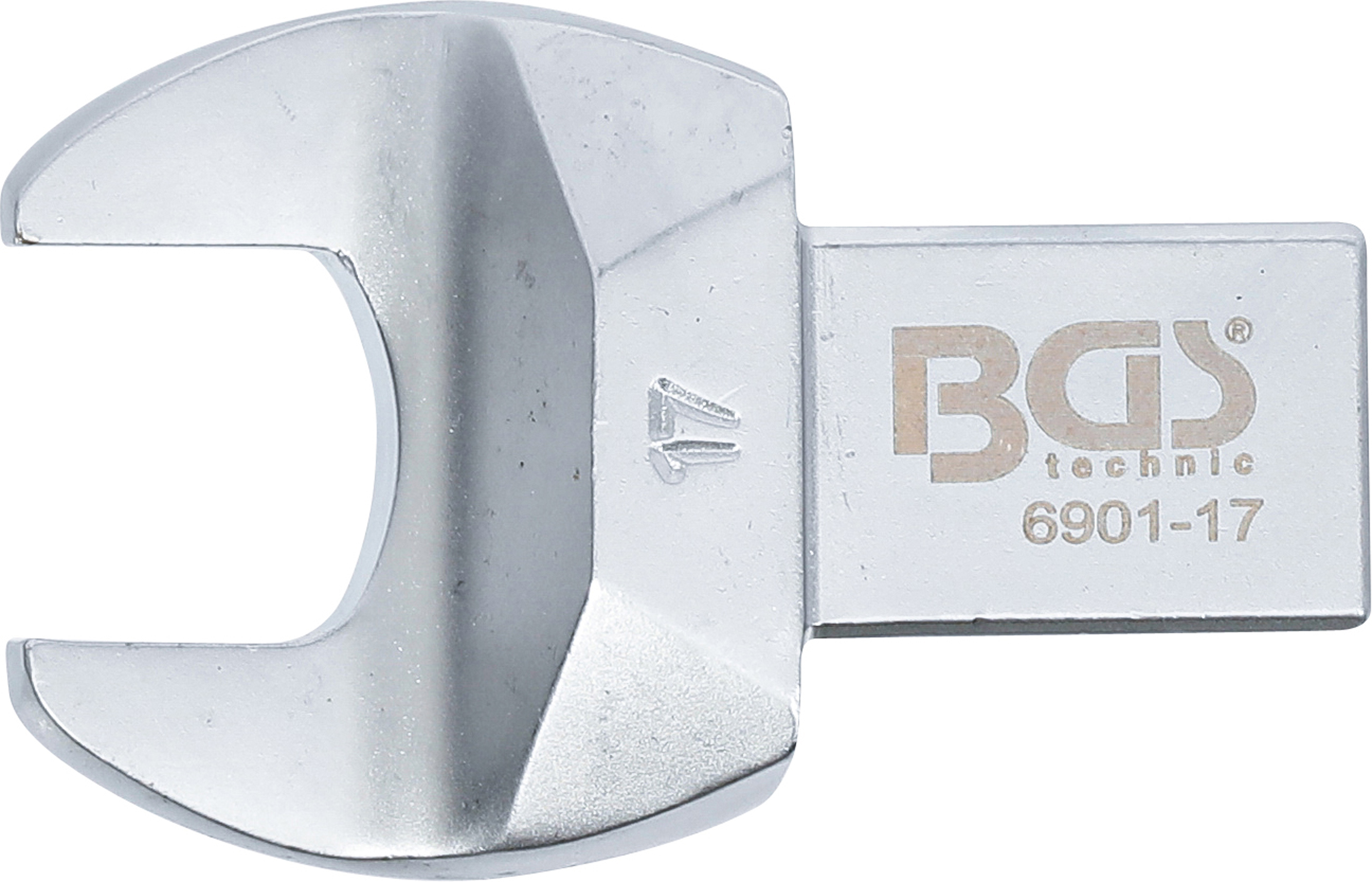 BGS Einsteck-Maulschlüssel | 17 mm | Aufnahme 14 x 18 mm