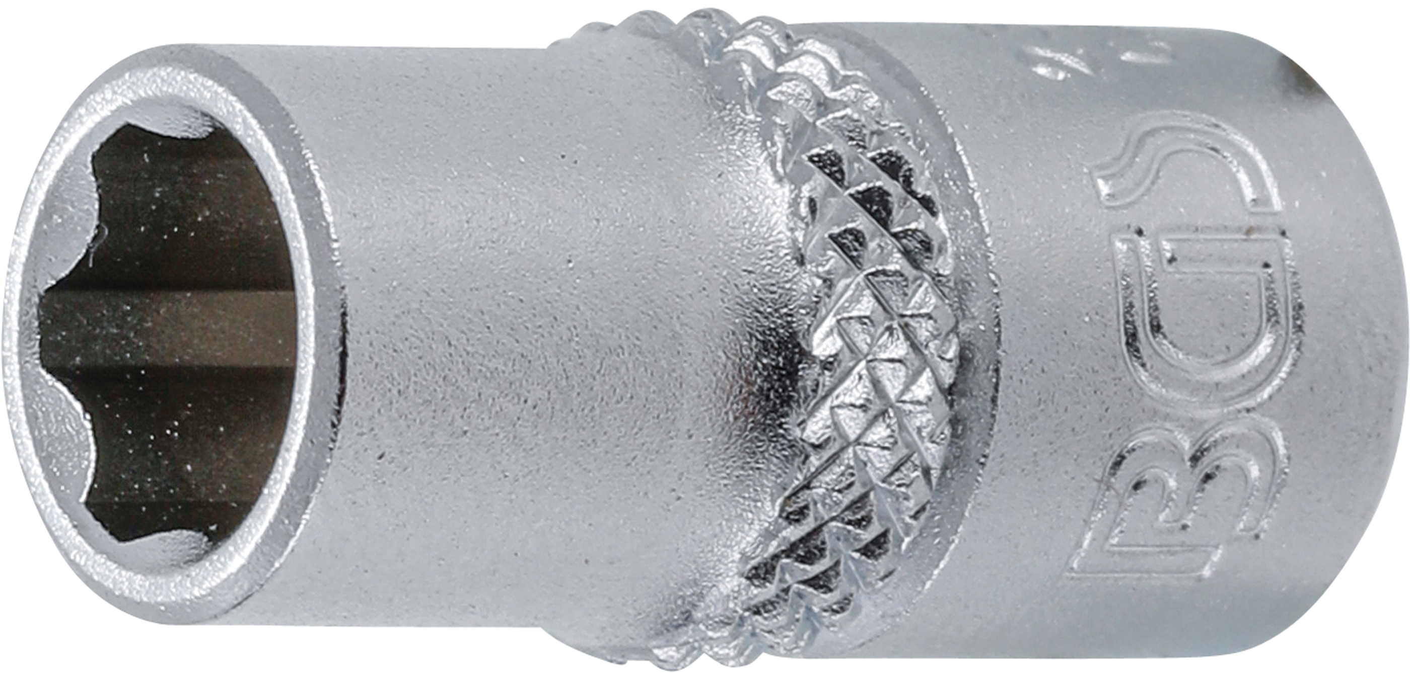 BGS Steckschlüssel-Einsatz Super Lock | Antrieb Innenvierkant 6,3 mm (1/4") | SW 7 mm
