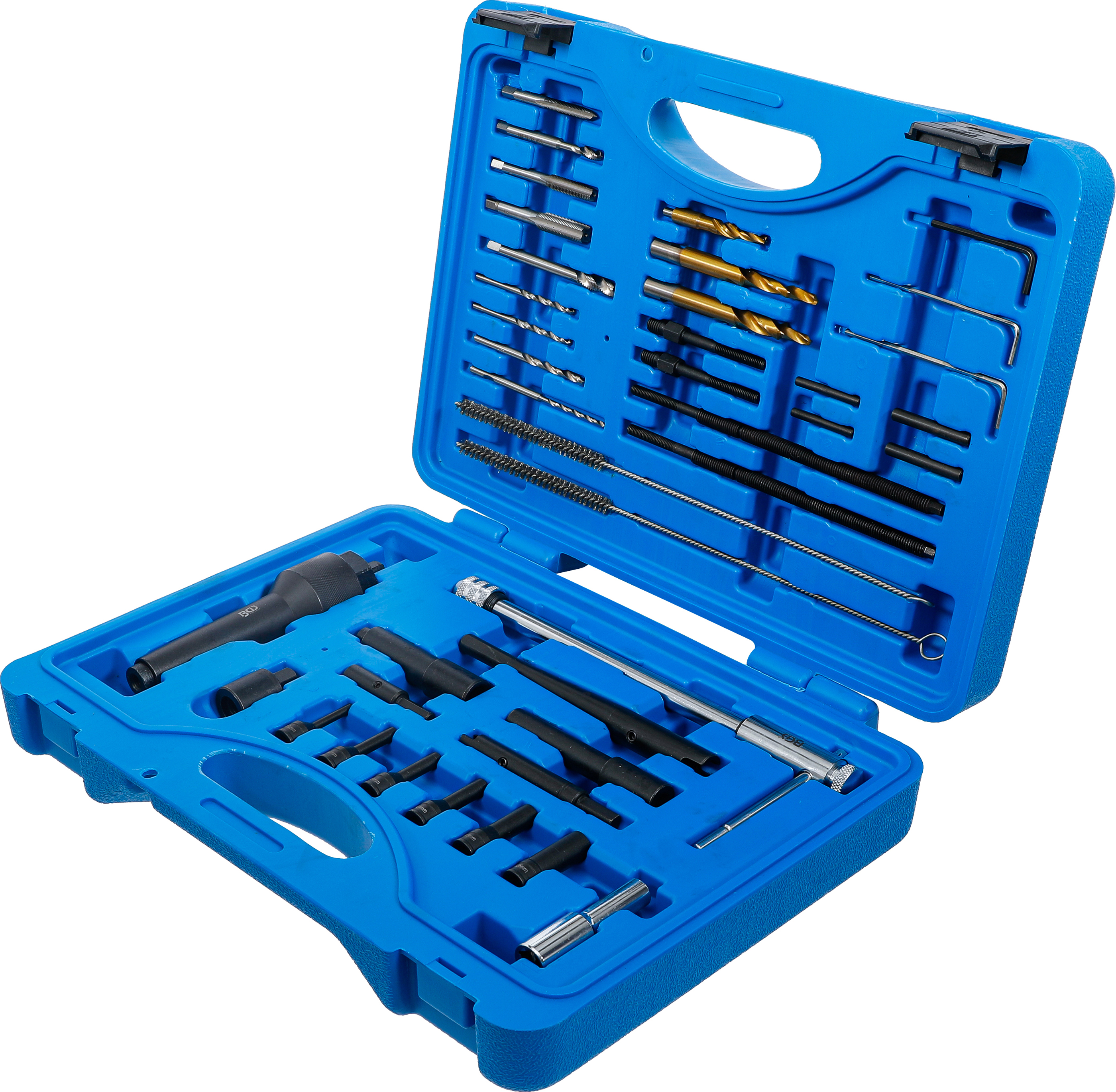 BGS Glühkerzen-Ausbau und Gewinde-Reparatur-Satz | M8, M10 | 41-tlg.