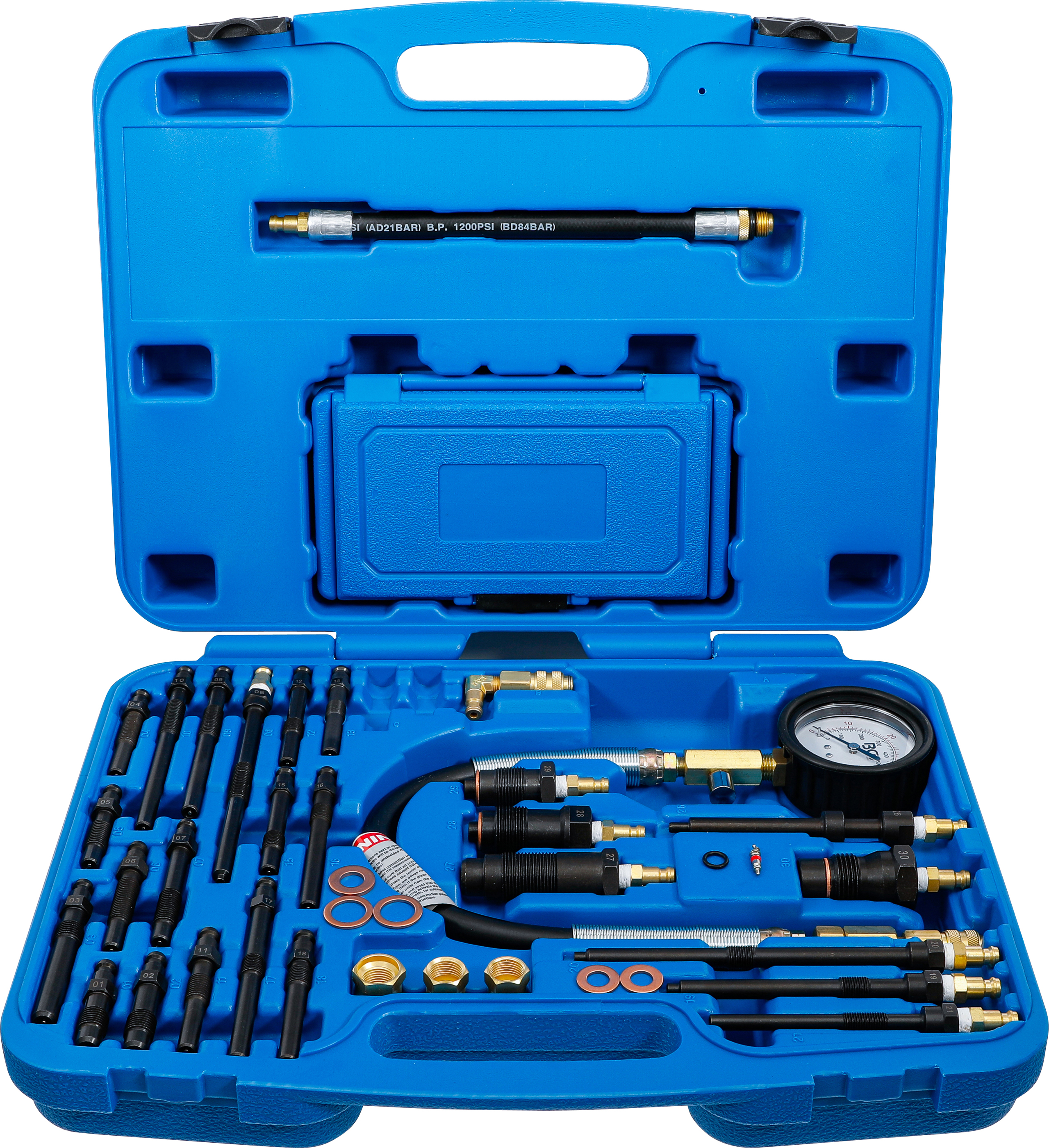BGS Kompressionstester-Satz für Benzin- und Dieselmotoren