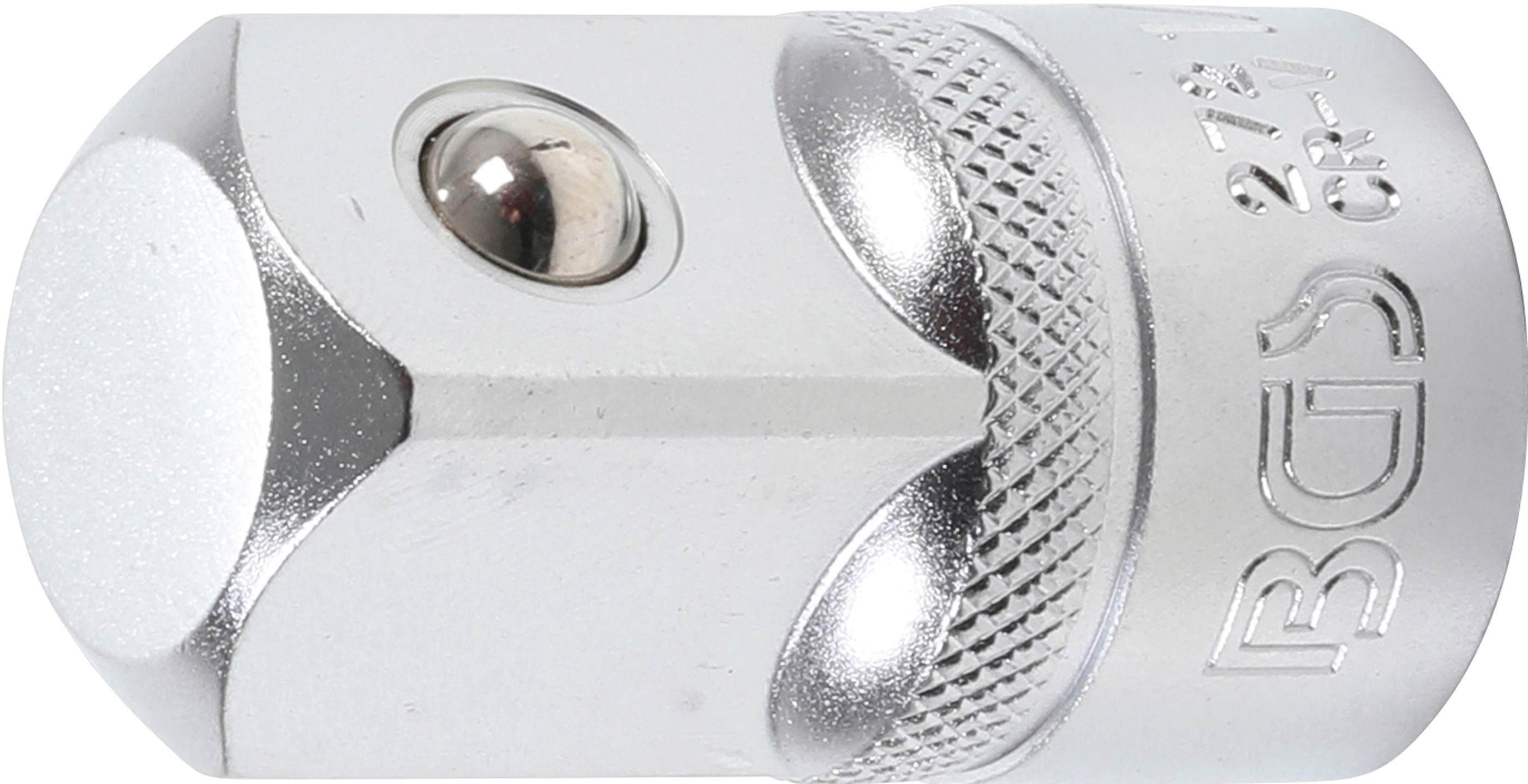 BGS Steckschlüssel-Adapter | Innenvierkant 12,5 mm (1/2") - Außenvierkant 20 mm (3/4")