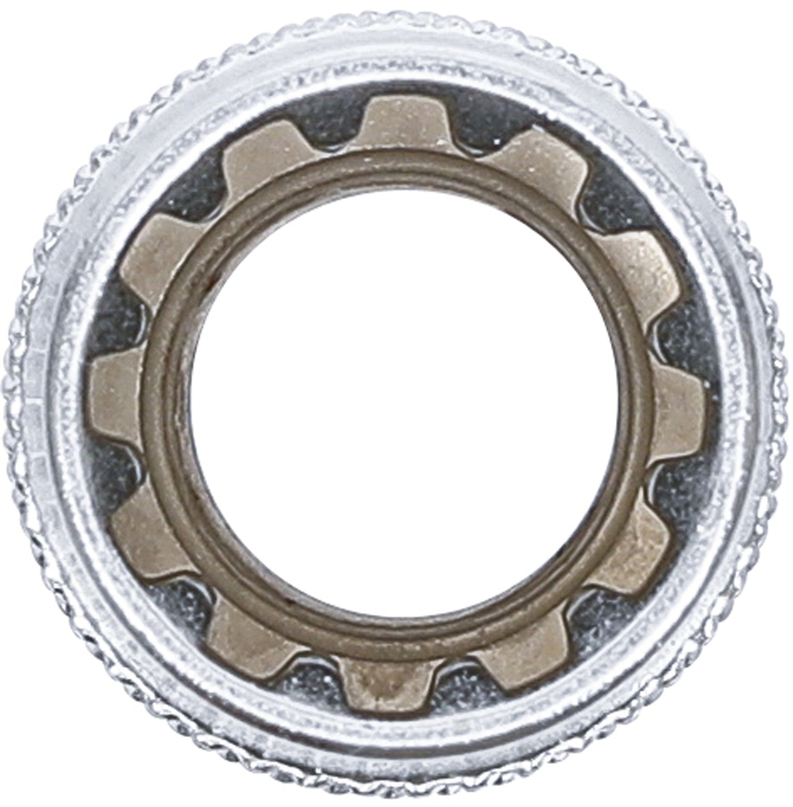 BGS Steckschlüssel-Einsatz Gear Lock | Antrieb Innenvierkant 12,5 mm (1/2") | SW 14 mm