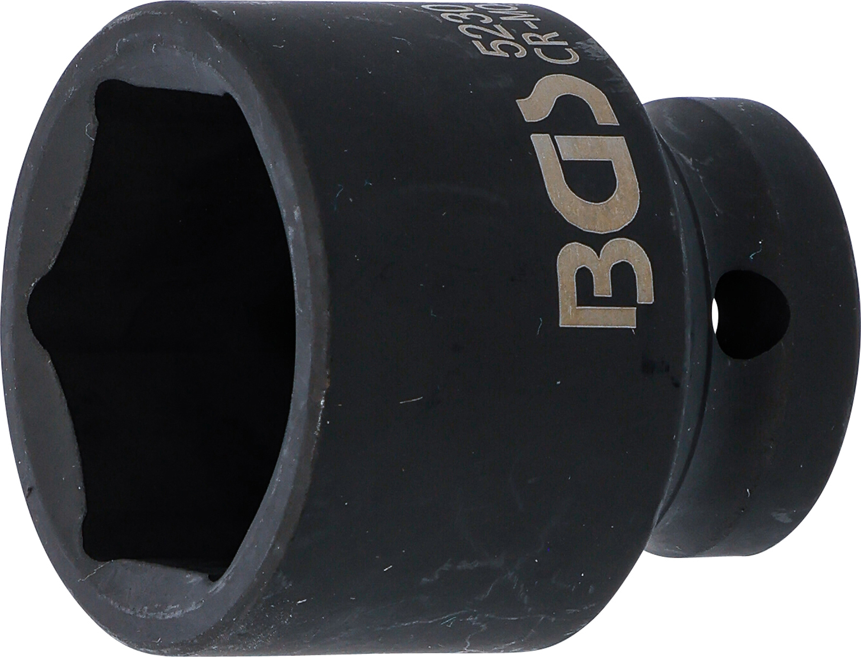 BGS Kraft-Steckschlüssel-Einsatz Sechskant | Antrieb Innenvierkant 12,5 mm (1/2") | SW 30 mm