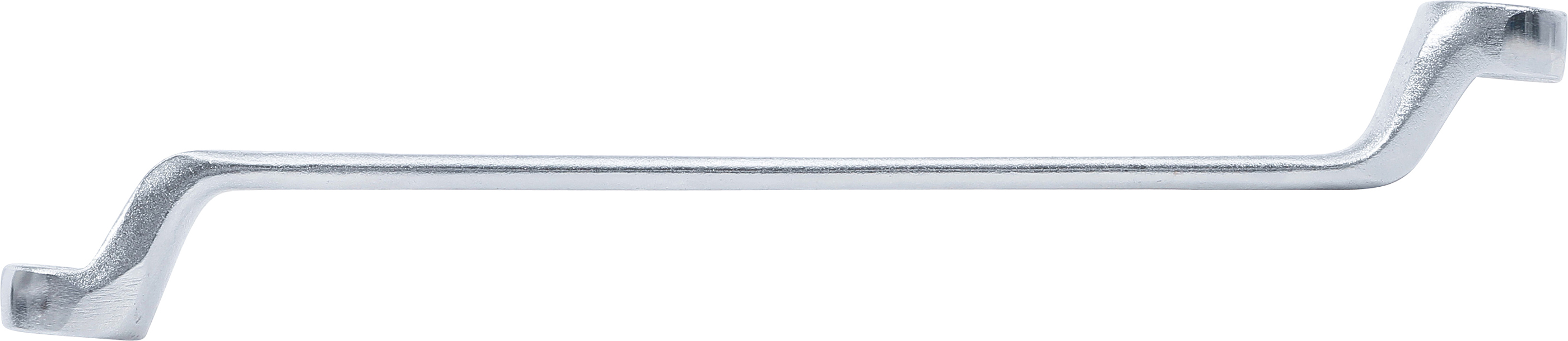 BGS Doppel-Ringschlüssel, gekröpft | SW 16 x 17 mm