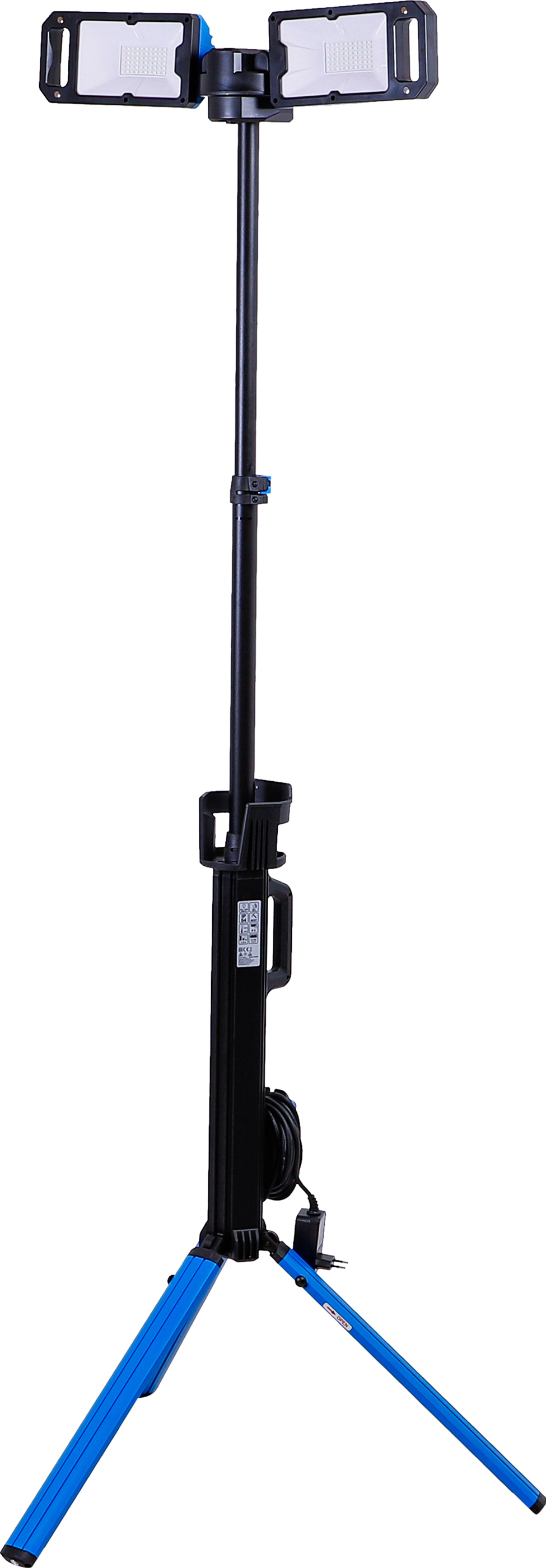 BGS Hybrid Duo-SMD-LED-Arbeits-Strahler | mit Stativ