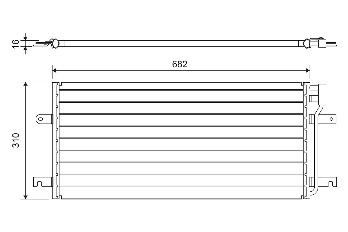 Kondensator, Klimaanlage