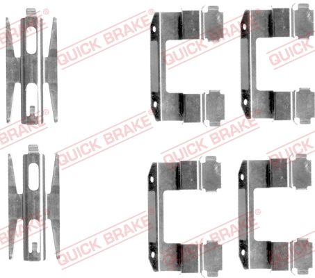 Zubehörsatz, Scheibenbremsbelag