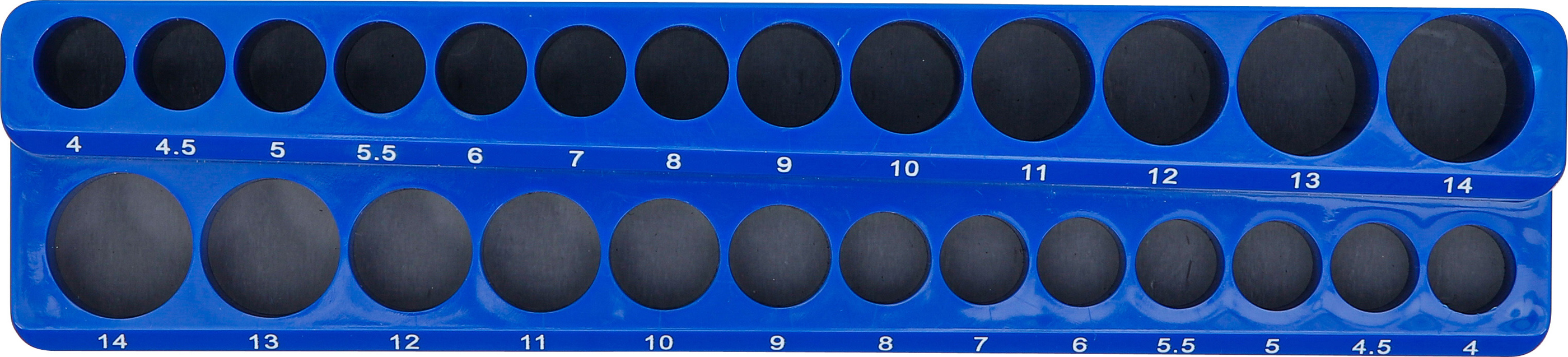 BGS Kunststoffhalter für Steckschlüssel-Einsätze | magnetisch | 6,3 mm (1/4")