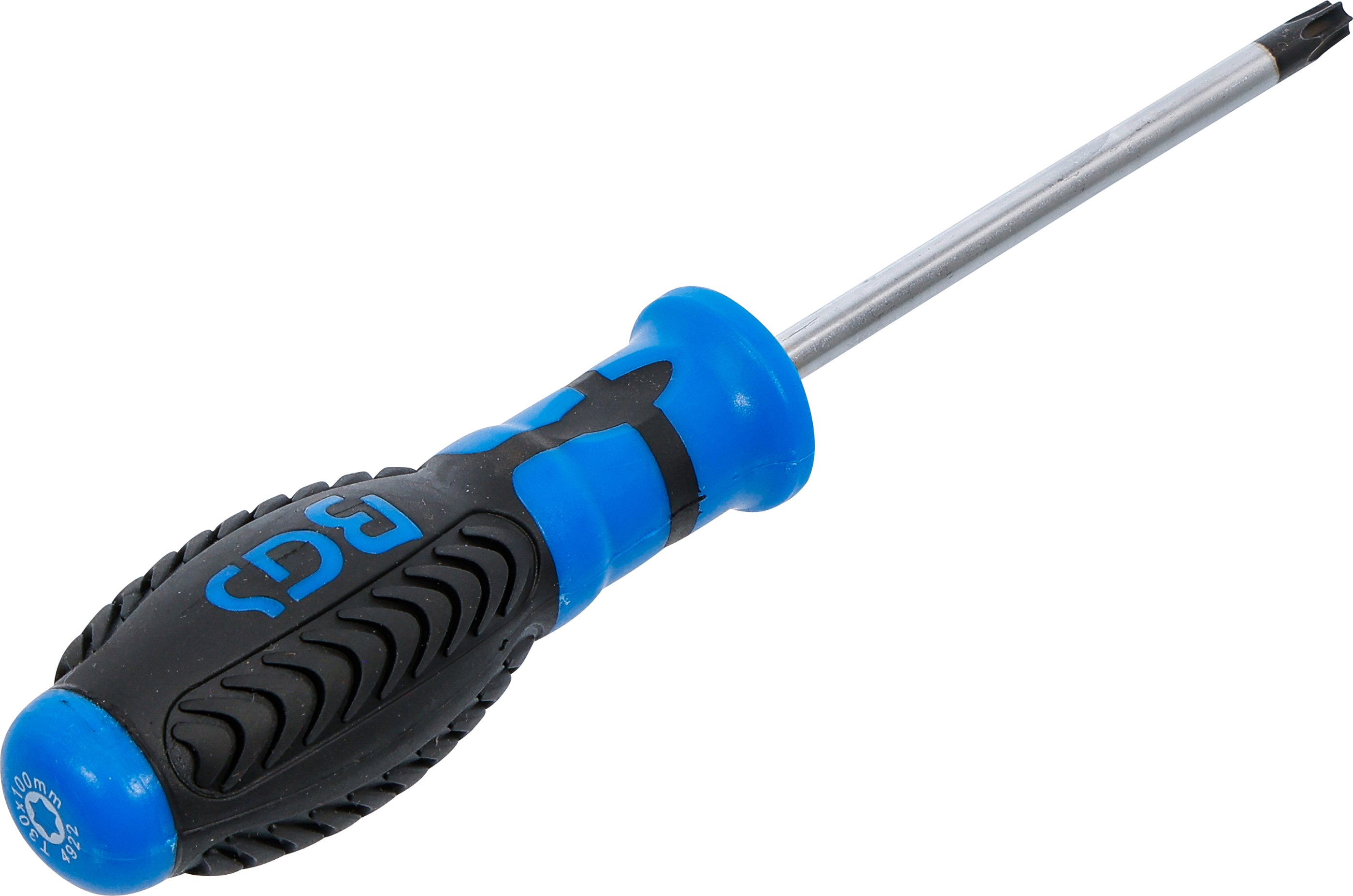 BGS Schraubendreher | T-Profil (für Torx) T30 | Klingenlänge 100 mm
