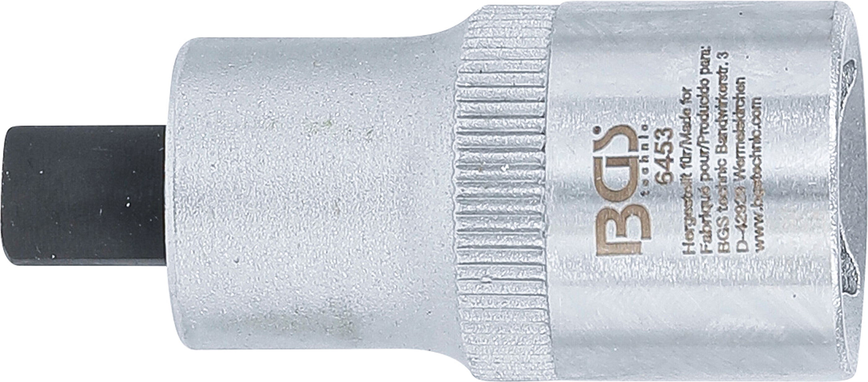 BGS Spreiz-Einsatz für Federbeinklemmung | Antrieb Innenvierkant 12,5 mm (1/2") | 5,5 x 8,2 mm