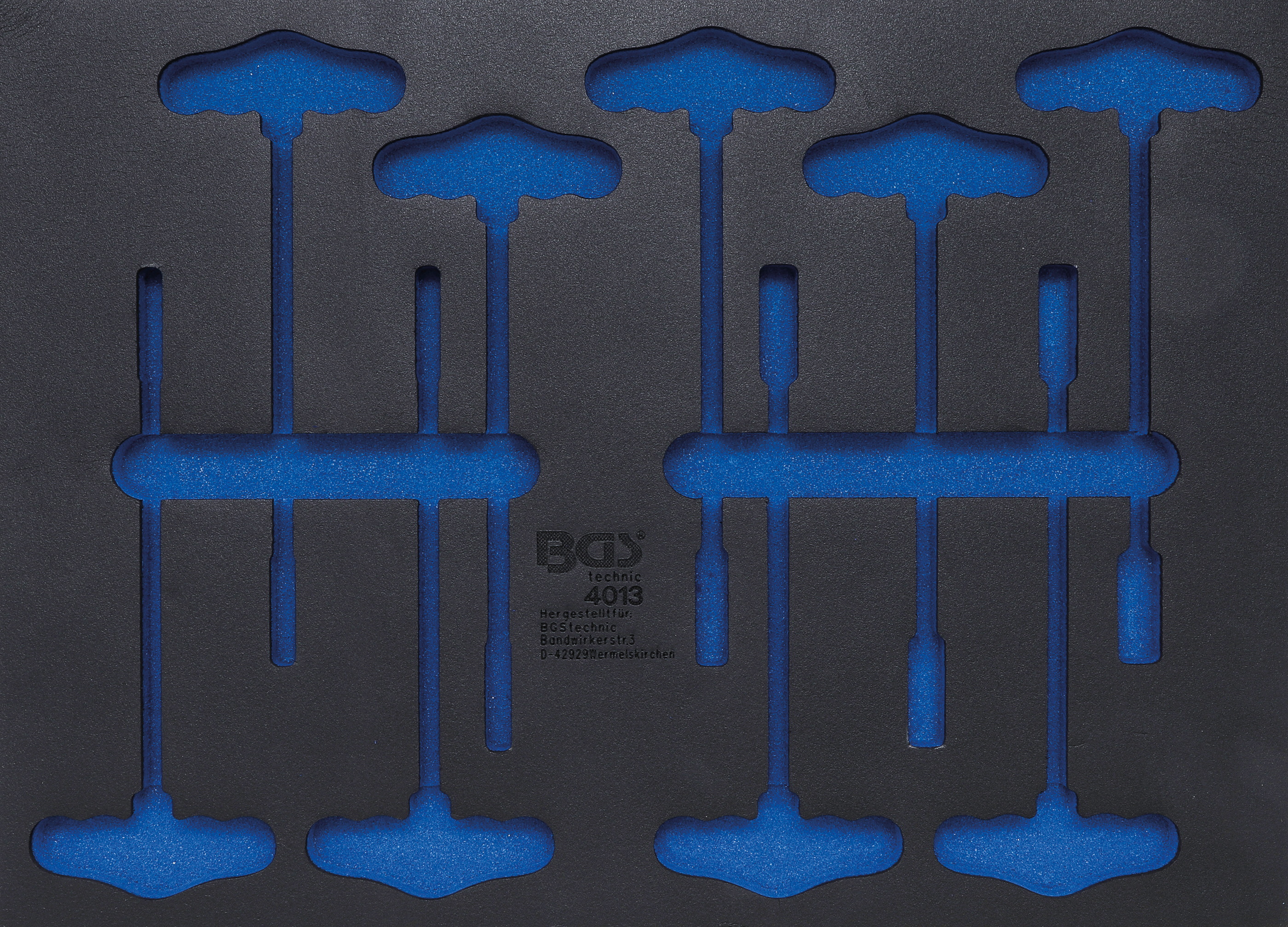 BGS Werkstattwageneinlage 3/3 | leer | für Art. 4013