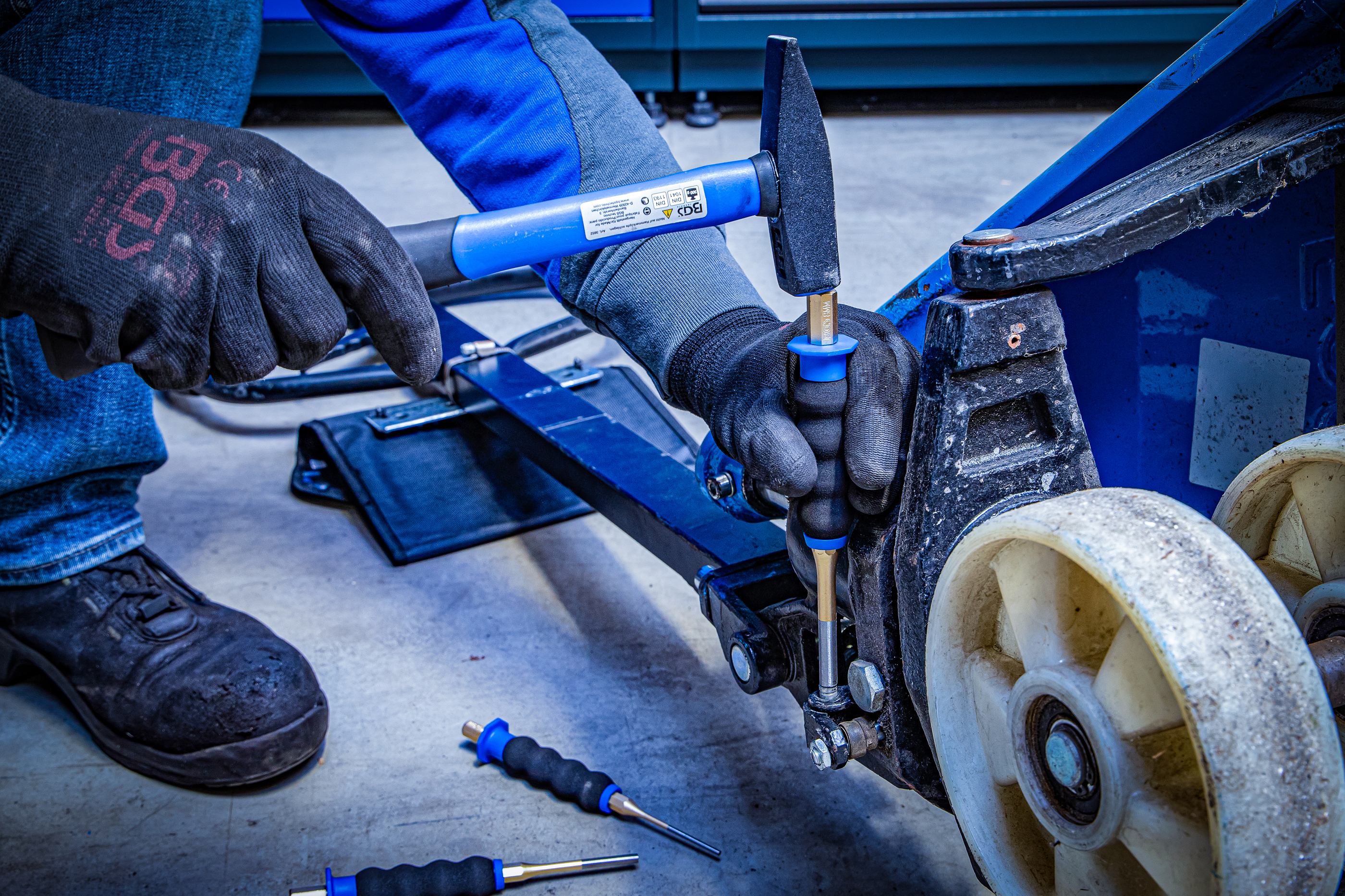 BGS Splintentreiber | mit Handschutz | 180 mm | 4 mm