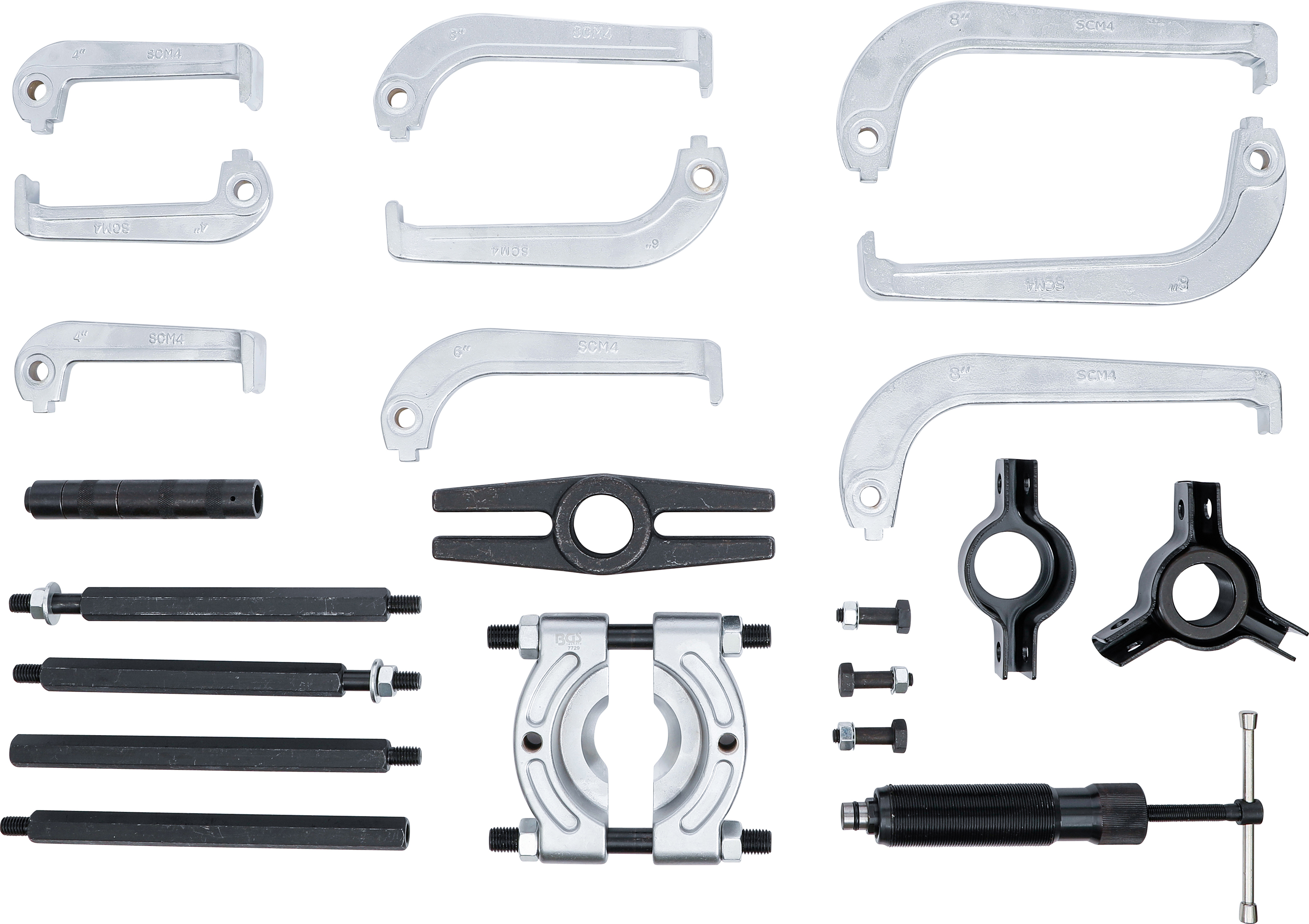BGS Hydraulischer Abzieher-Satz | 10 t | 25-tlg.