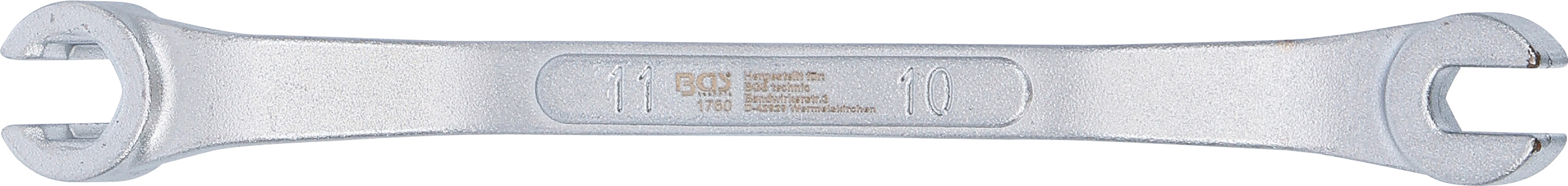 BGS Spezial-Bremsleitungsschlüssel | 175 mm | SW 10 x 11 mm