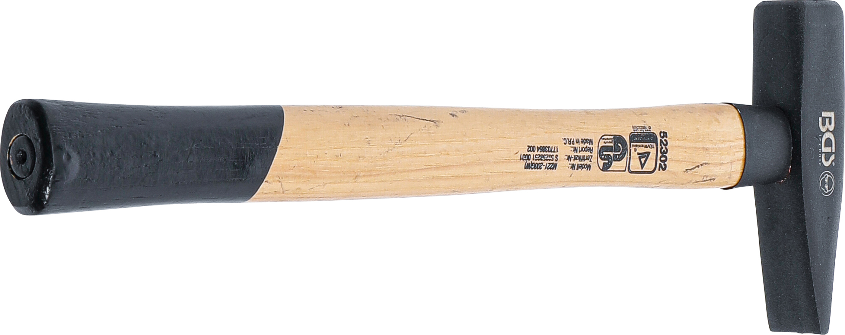 BGS Schlosserhammer | Hickory-Stiel | DIN 1041 | 200 g