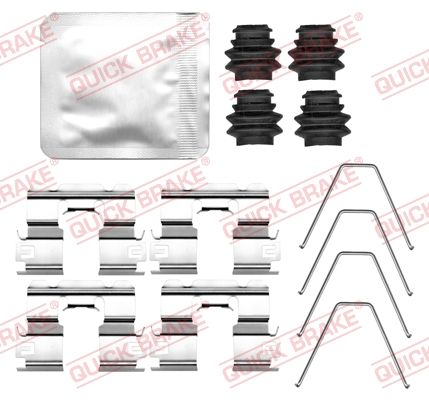 Zubehörsatz, Scheibenbremsbelag