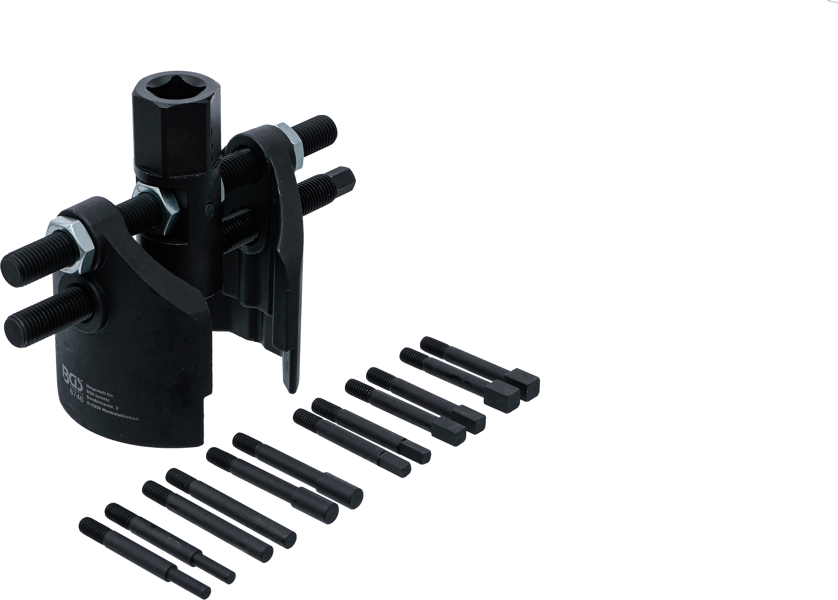 BGS Universal-Achskappen- & Nutmutternschlüssel-Satz