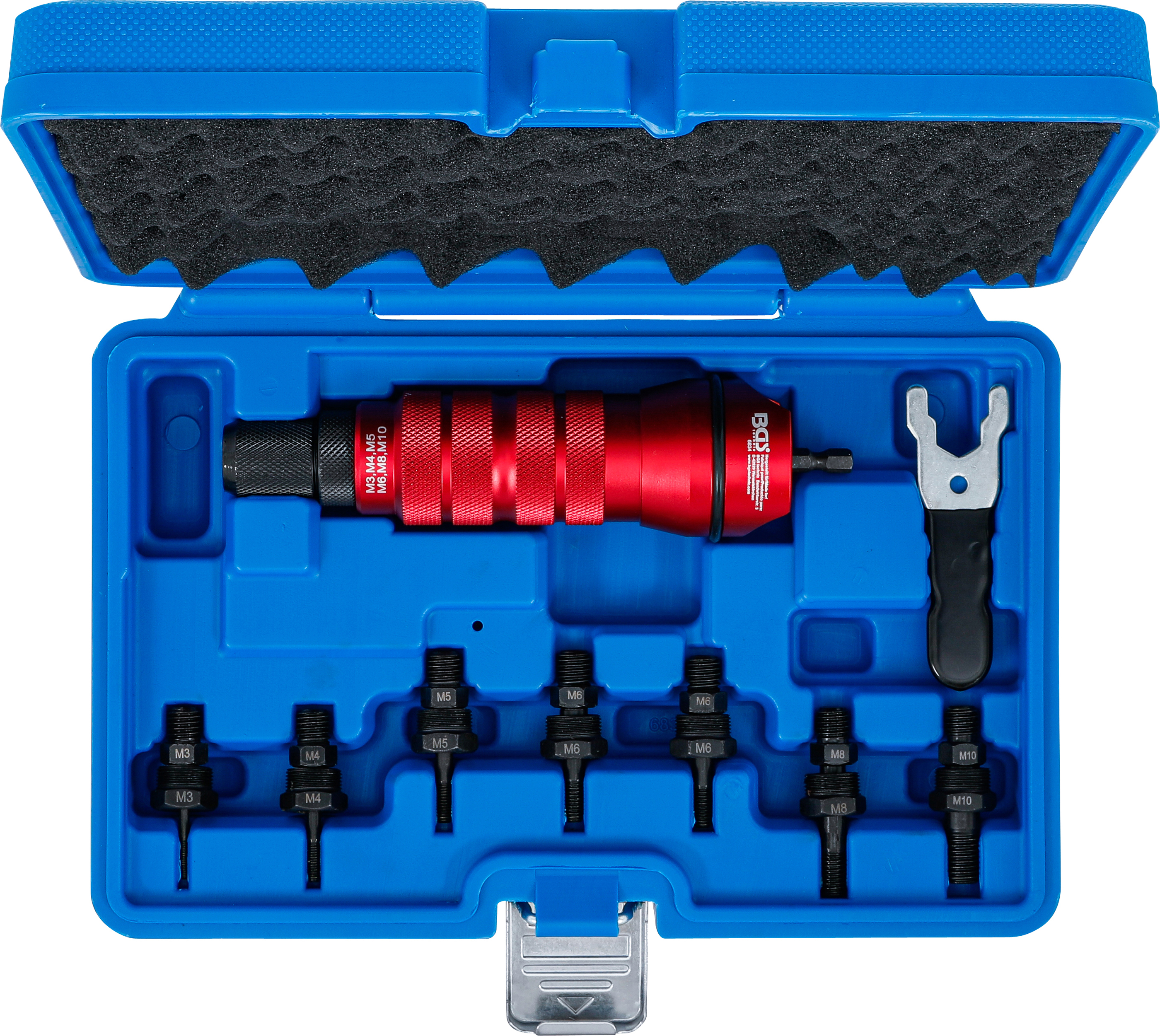 BGS Nietmutternaufsatz | Metallausführung | M3 / M4 / M5 / M6 / M8 / M10