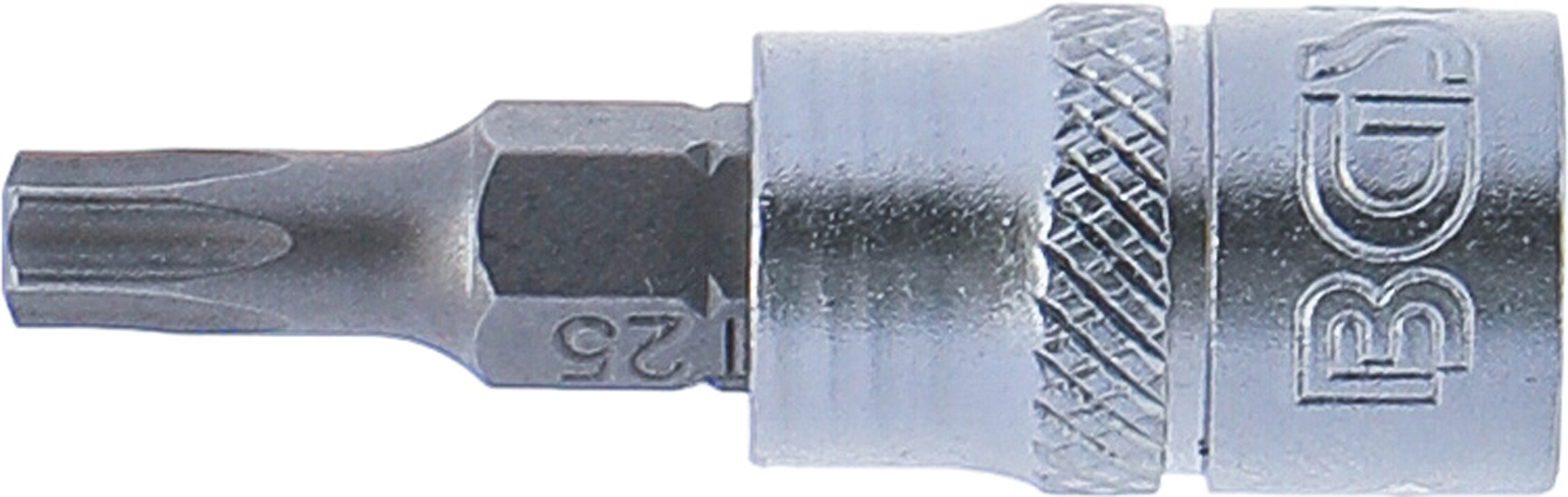 BGS Bit-Einsatz | Antrieb Innenvierkant 6,3 mm (1/4") | T-Profil (für Torx) T25