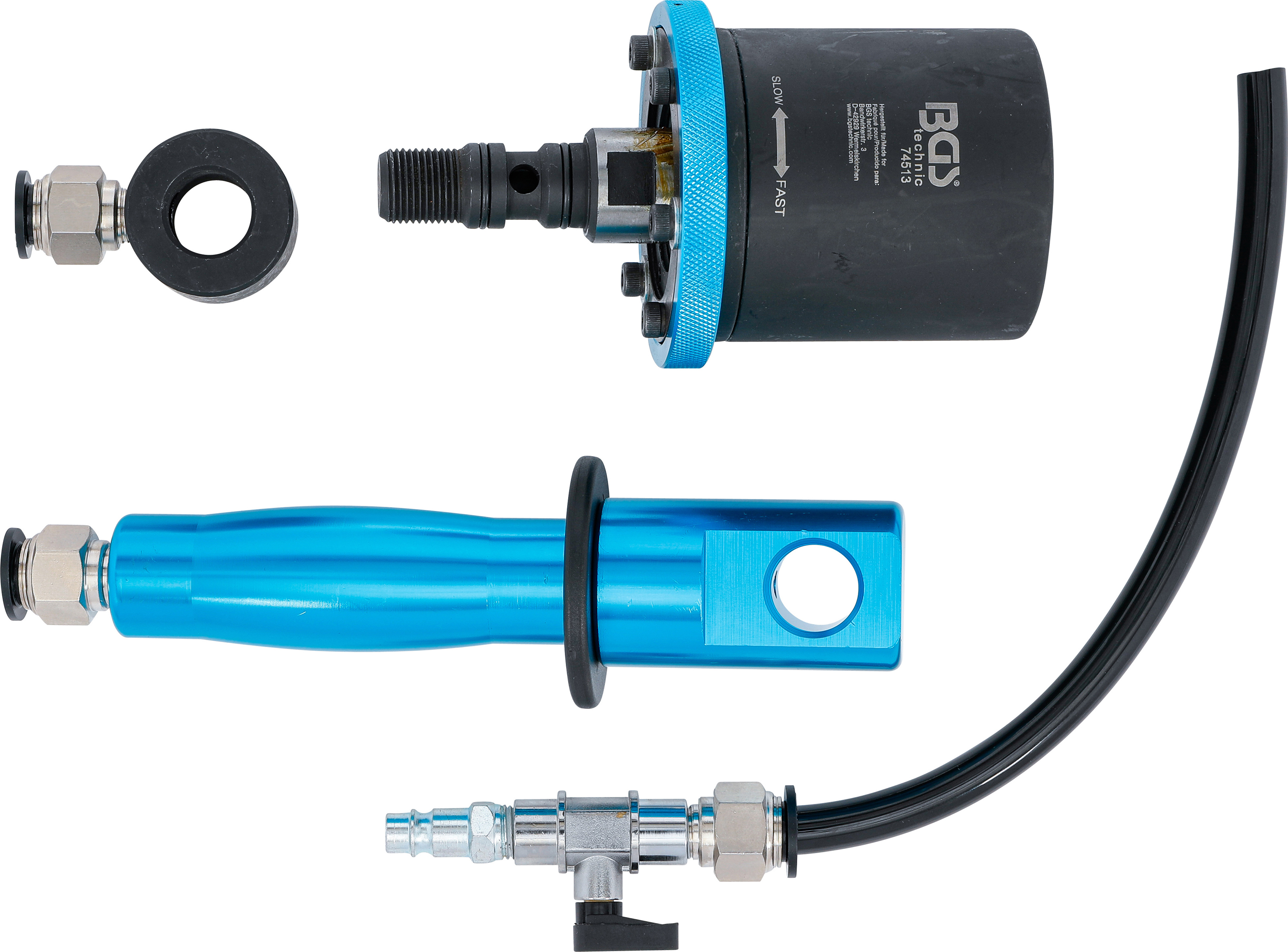 BGS Pneumatischer Injektoren-Auszieher