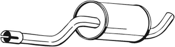 Mittelschalldämpfer