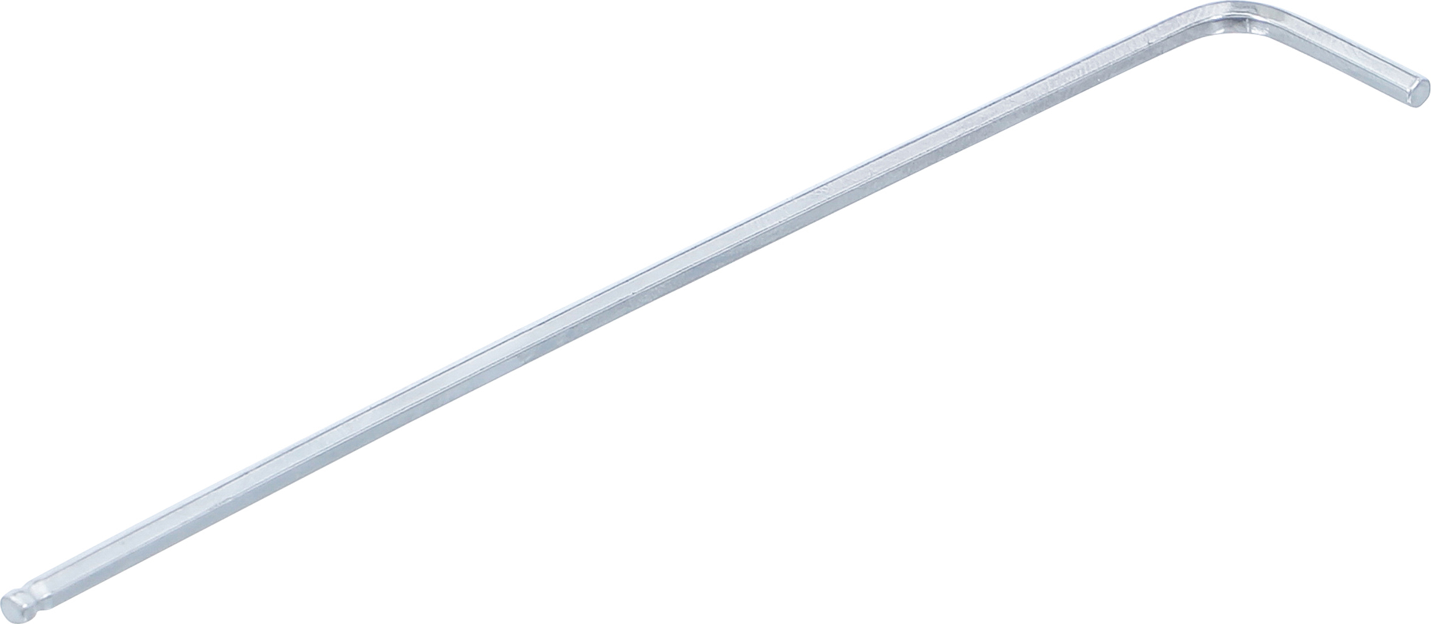 BGS Winkelschlüssel | extra lang | Innensechskant / Innensechskant mit Kugelkopf 2,5 mm