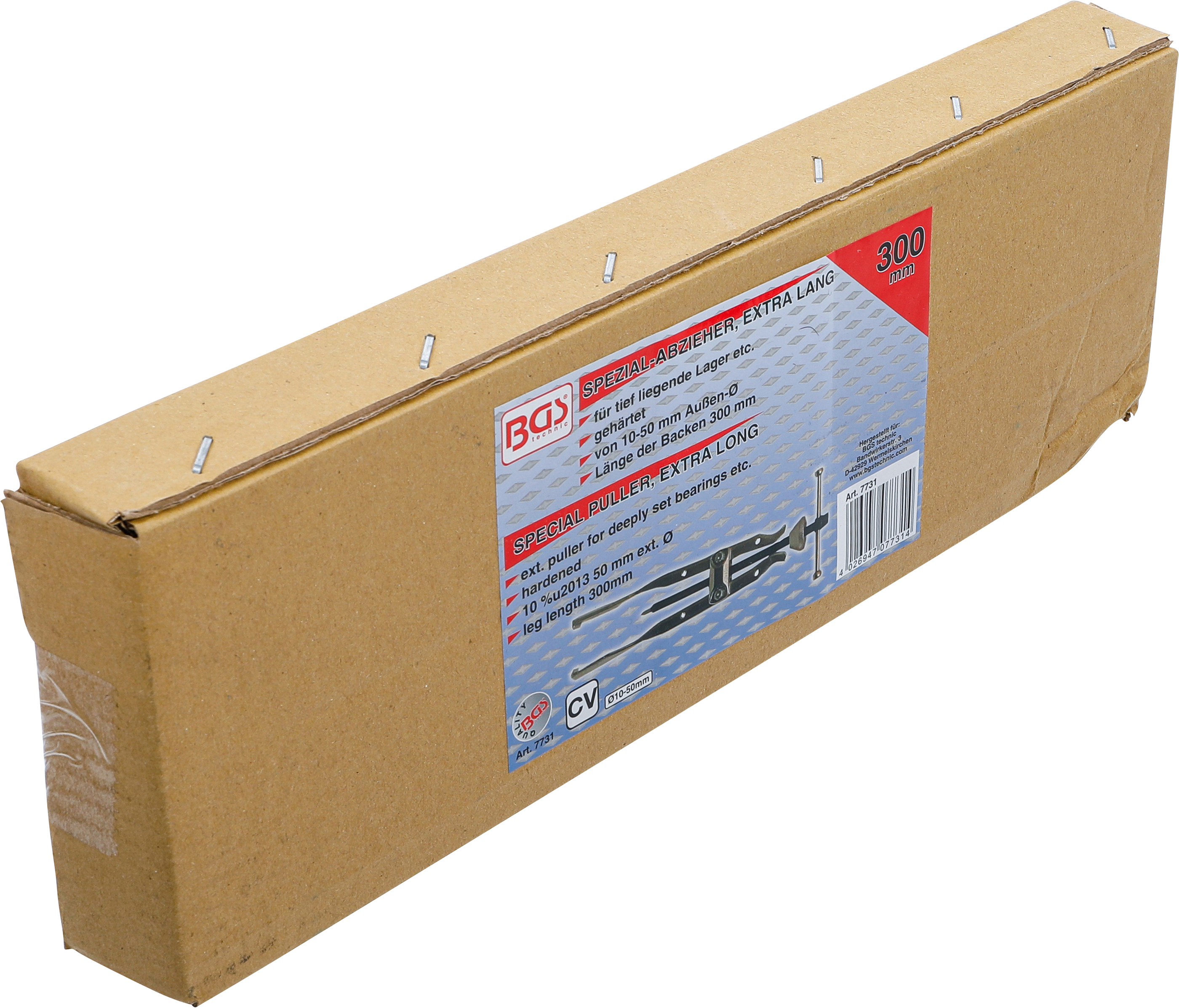 BGS Spezial-Abzieher, extra lang | 10 - 50 mm