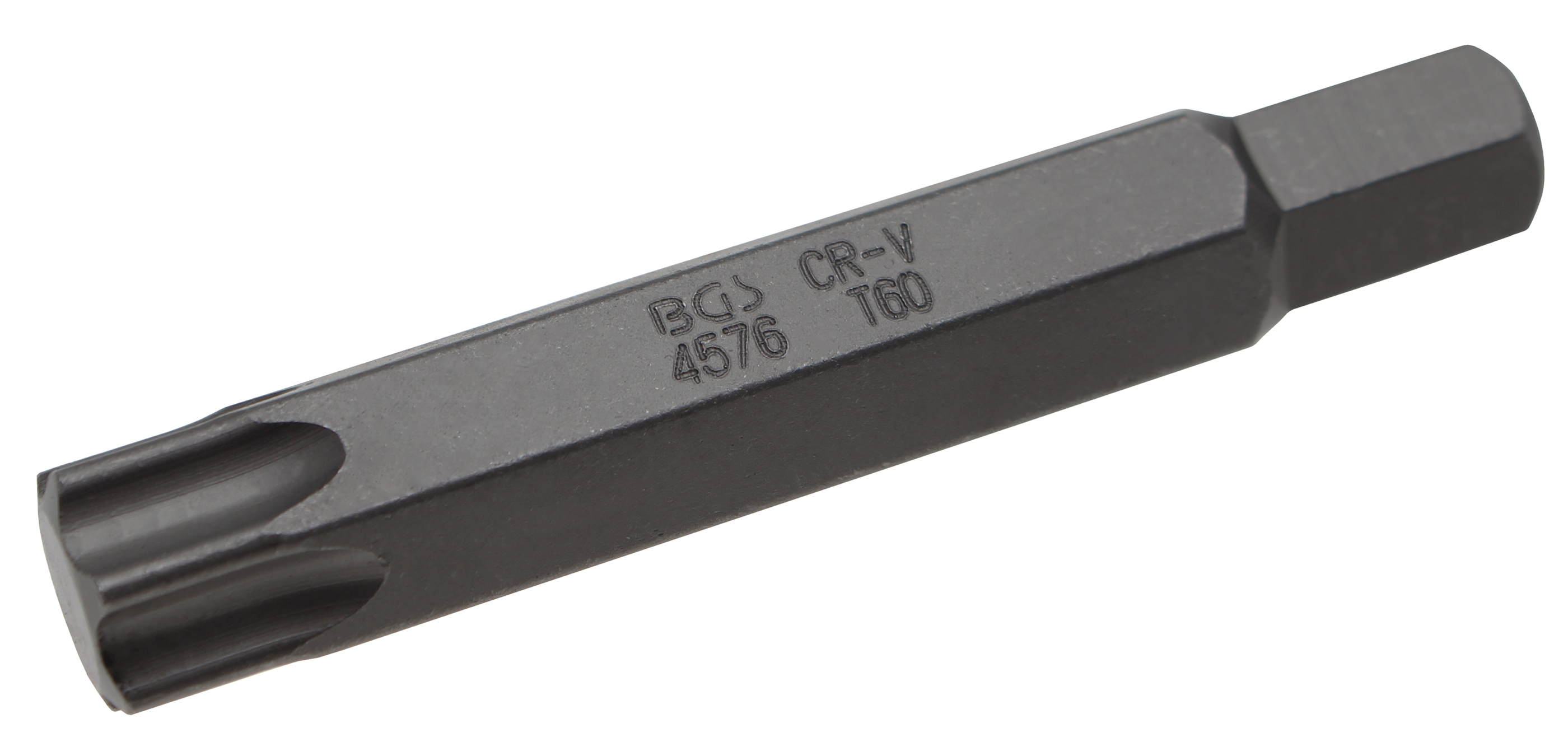 BGS Bit | Länge 75 mm | Antrieb Außensechskant 10 mm | T-Profil (für Torx) T60