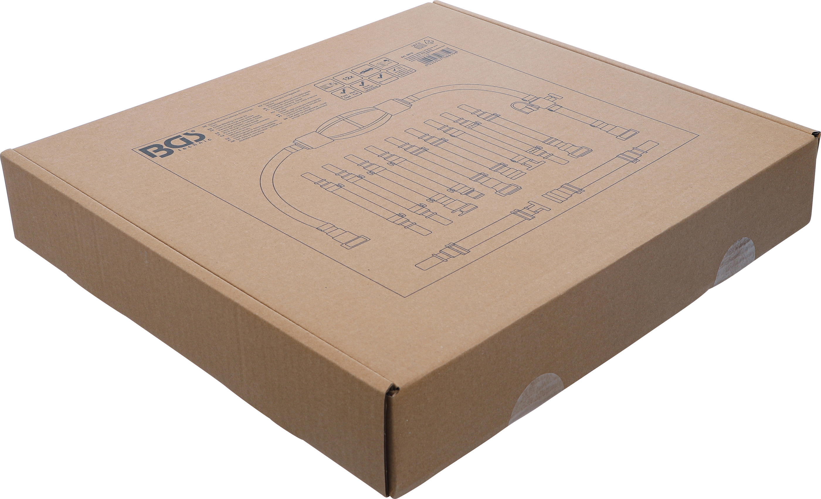 BGS Diesel-Niederdruckkreis-Entlüftungs-Satz | für Ford, PSA, Opel, Fiat, Rover, Land Rover, Renault, Mercedes-Benz | 12-tlg.